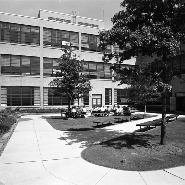 1957 Completed Bldg 6 Courtyard-web